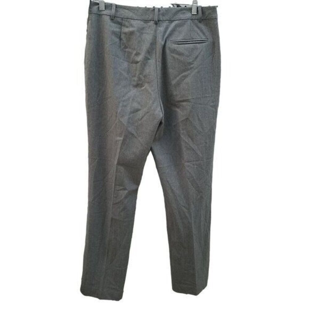 Ralph Lauren Womens Size 10 Gray Solid Dress Pants - Picture 6 of 9